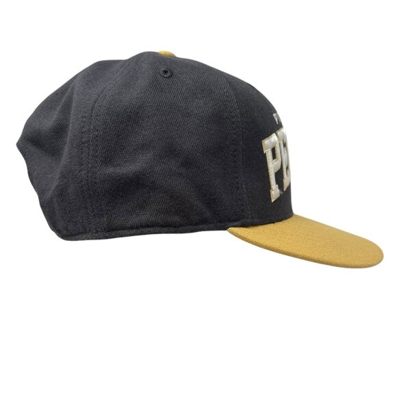 Pittsburgh Penguins Twins Enterprise Spell Out Snapback Hat Cap NHL Hockey Logo - Picture 4 of 9